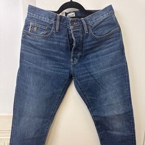 Todd Snyder Selvedge Jean Mid Blue wash